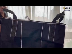 বিপজ্জনক রাসায়নিক পাউডারের জন্য ডিসিপেটিভ FIBC অ্যান্টি স্ট্যাটিক বাল্ক ব্যাগ CROHMIQ নীল/সাদা