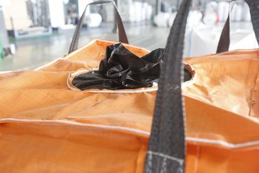 Anti - Static Sand Cement Bulk PP Woven Big Bag 4 Cross Corner Loop