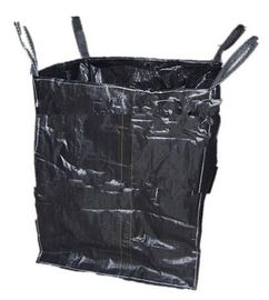Safety Blue / White / Black Big Bag FIBC , UV Treated 2200 LBS Fibc Bulk Bags