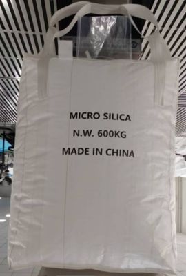 নিরাপদ পরিবহনের জন্য ডাবল চেইন সেলাই, নীল লুপের রঙ এবং সাদা রঙের সাথে ইউএন বিগ ব্যাগ এফআইবিসি